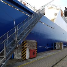 loading services in the port of Klaipeda