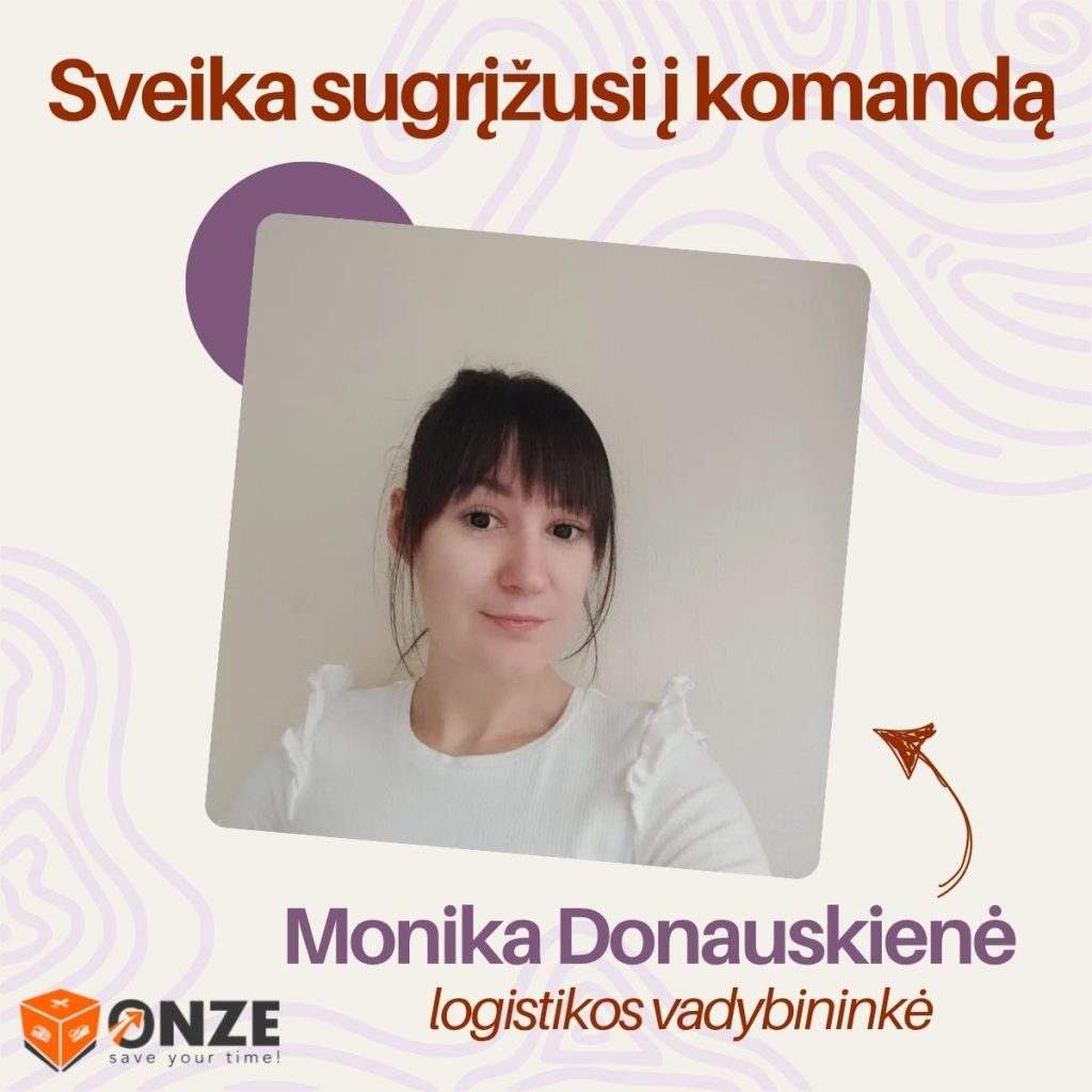 Monika Donauskienė gryžta Onzę.